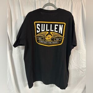 Sullen Graphic Tee with Gold Logo, 2XL